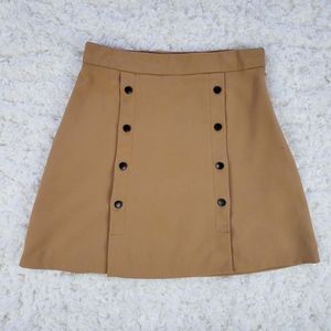 Forever 21 Contemp double breasted accent Skirt, S